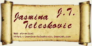 Jasmina Telesković vizit kartica